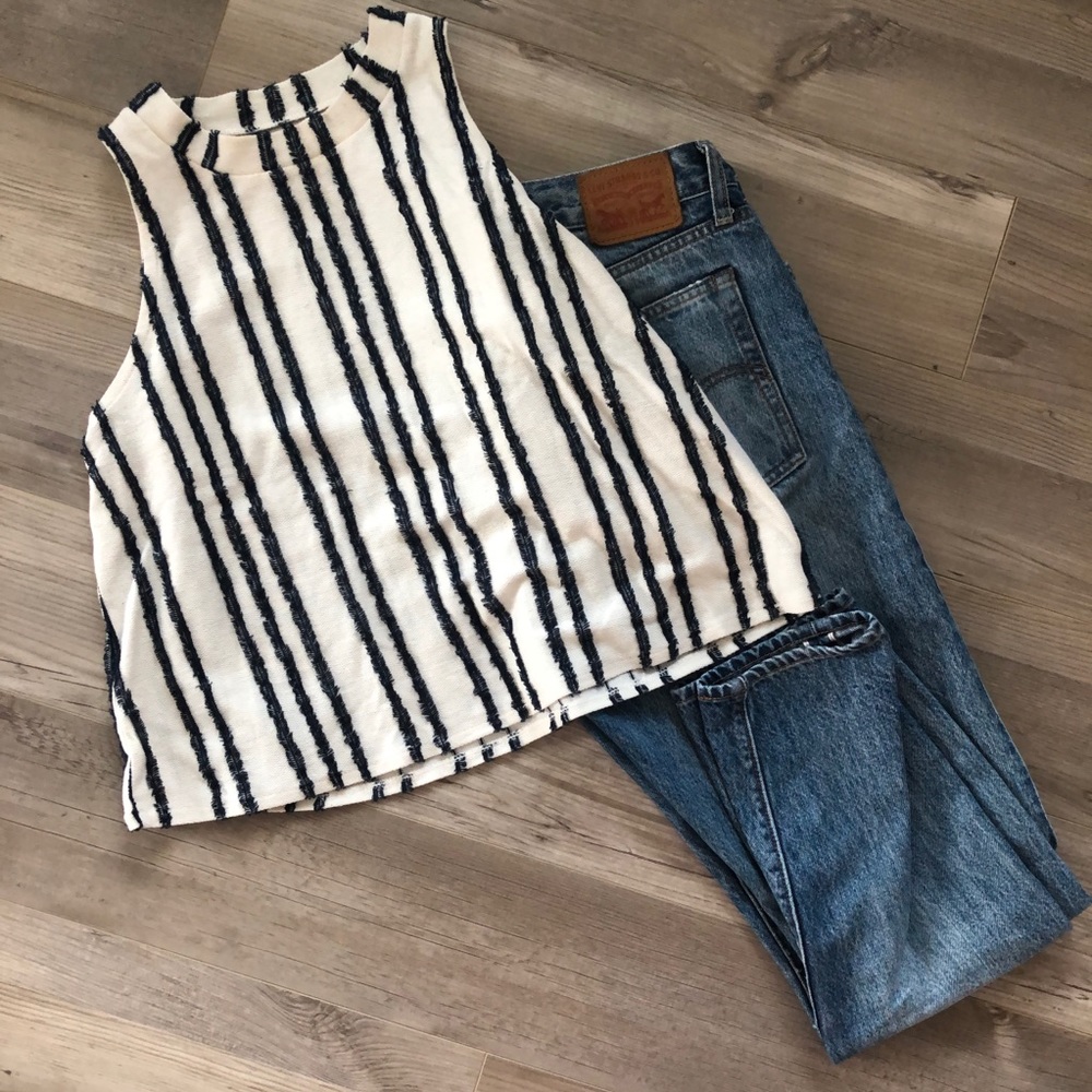 Madewell Swing Mockneck Tank